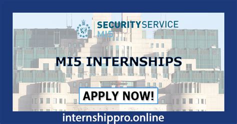 mi5 summer internship